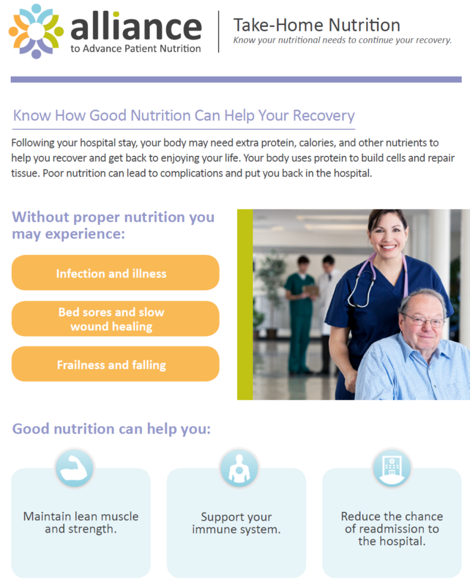 Know how good nutrition can help your recovery
